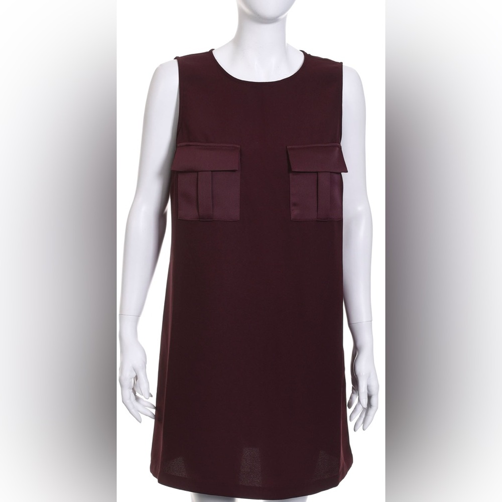 Forever 21 Contemporary Women's Sleeveless Burgundy Blouse Large